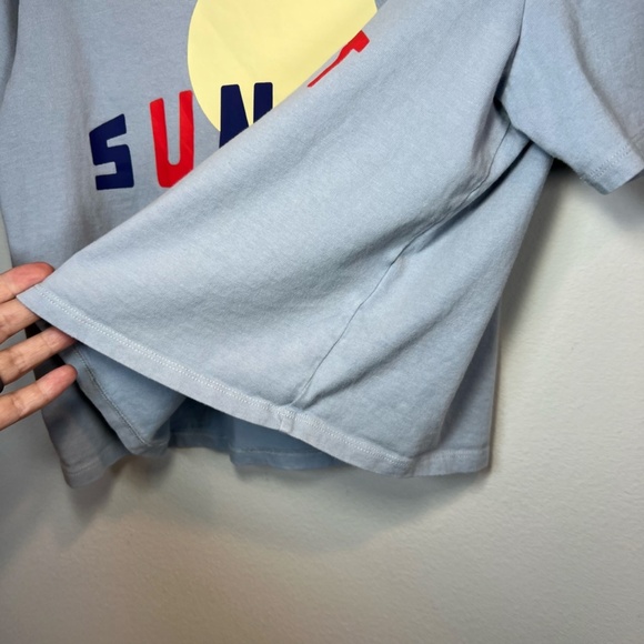 Fred Segal x Wrangler Sunset City Crop T-Shirt Top Utah Western Cowboy  Sz Small - Picture 8 of 13